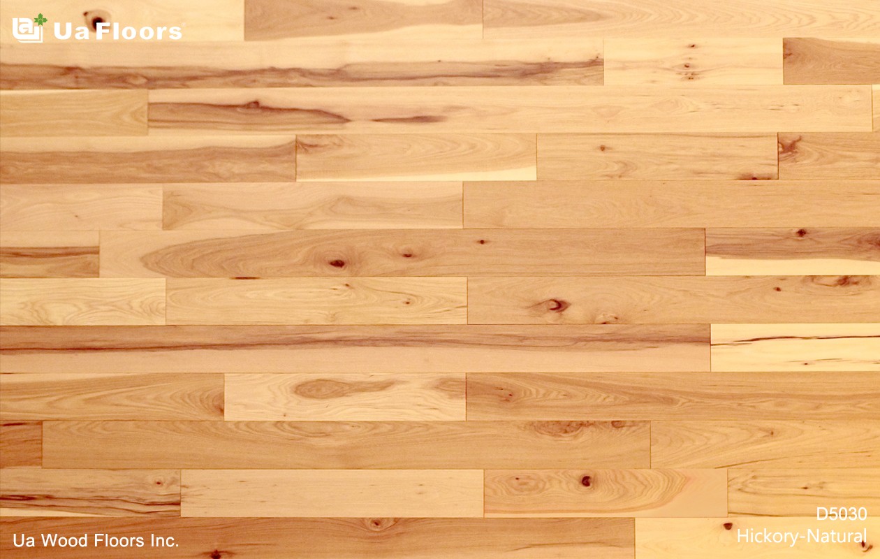 Ua Floors - PRODUCTS|Hickory_Natural Engineered Hardwood Flooring 