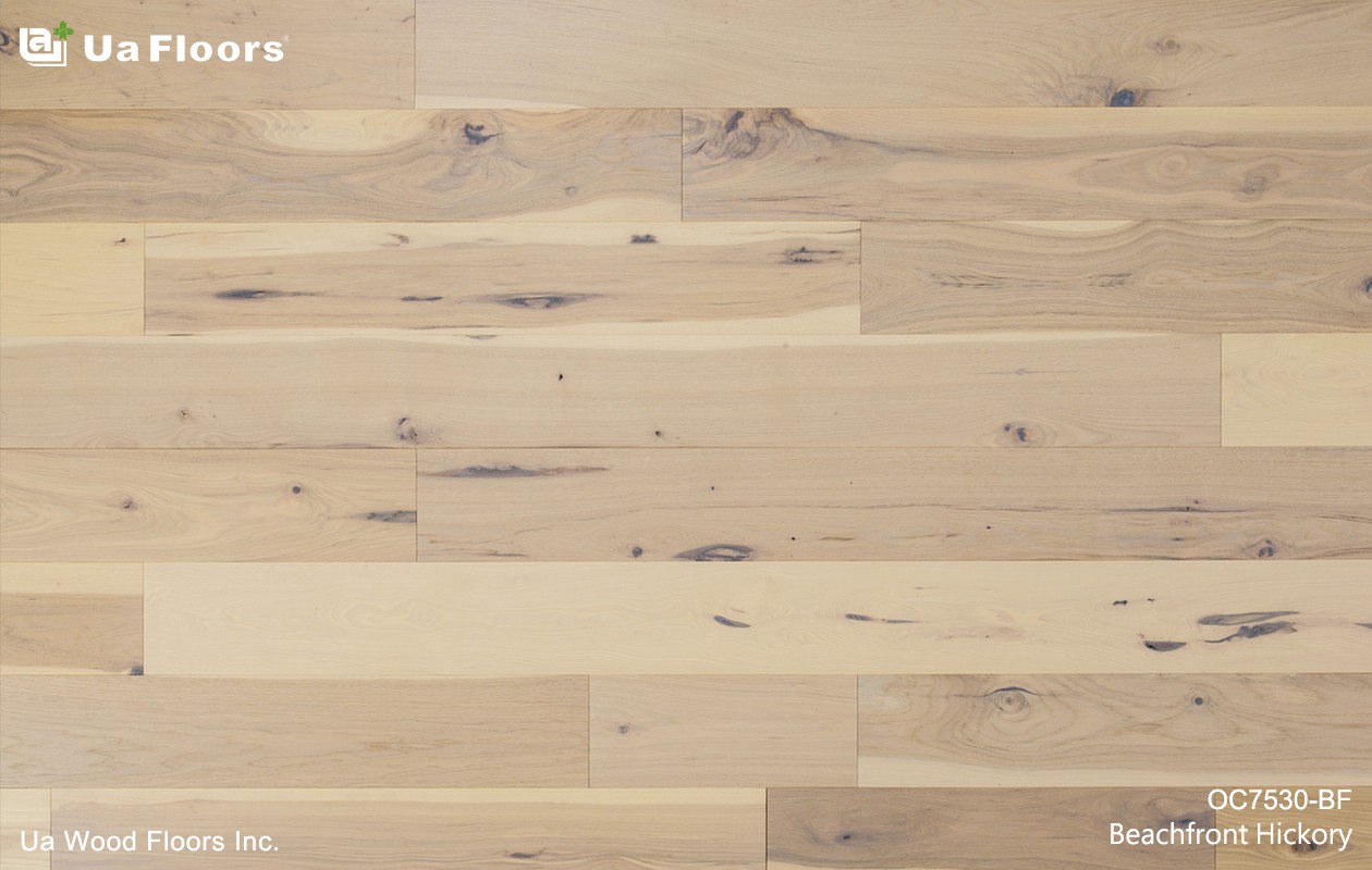 Ua Floors - PRODUCTS|Beachfront Hickory Engineered Hardwood Flooring